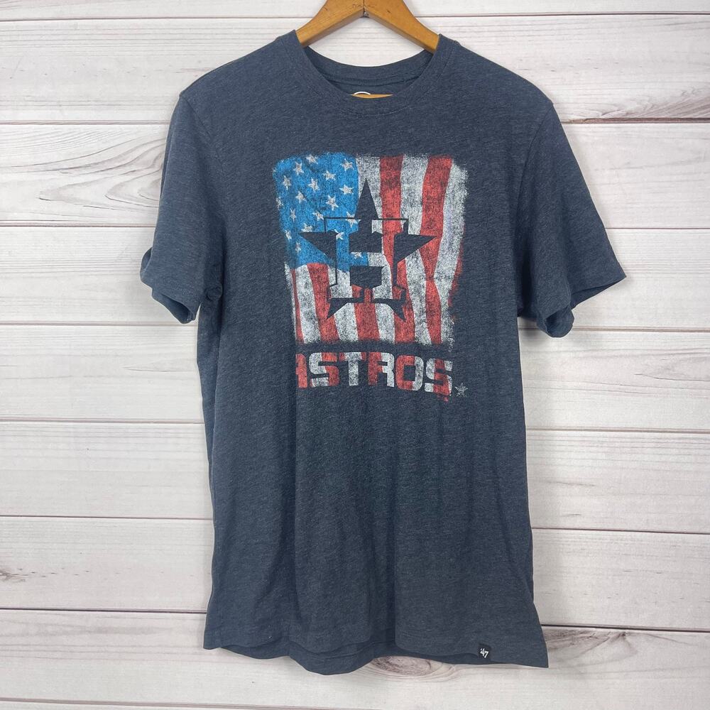 47' Brand MLB‎ Houston Astros T-Shirt Size Small Unisex